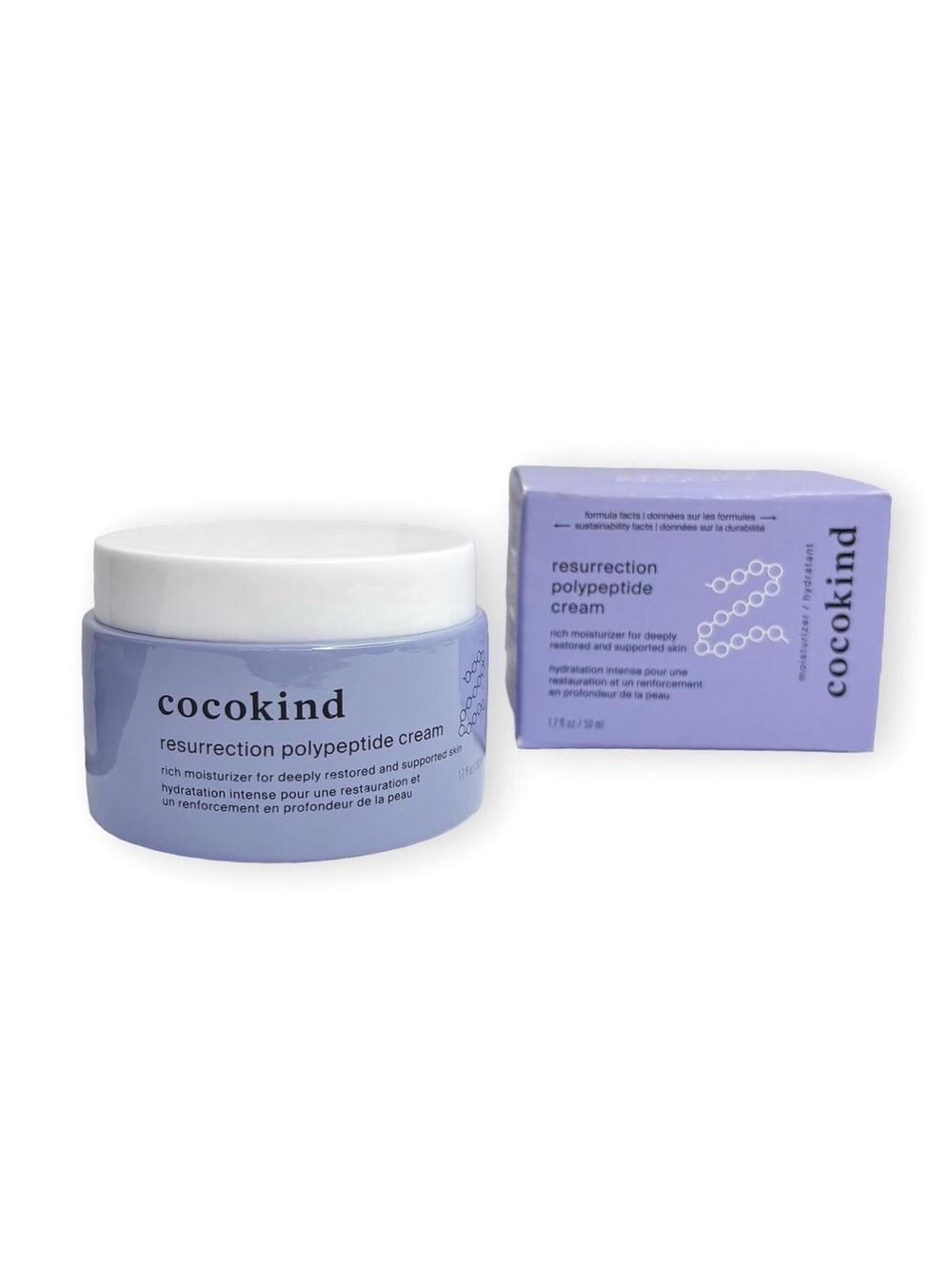 Cocokind Resurrection Polypeptide Cream Vegan Moisturizer 1.7 fl oz 50ml NEW